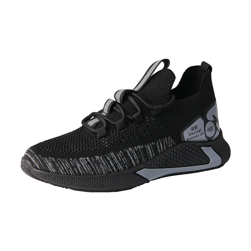 INS Hip Hop Spring Summer Fashion Fly Weave Sneakers Lighted Breathable Men Casual Shoes Jogging Tenis Sneaker Rhonda M-1