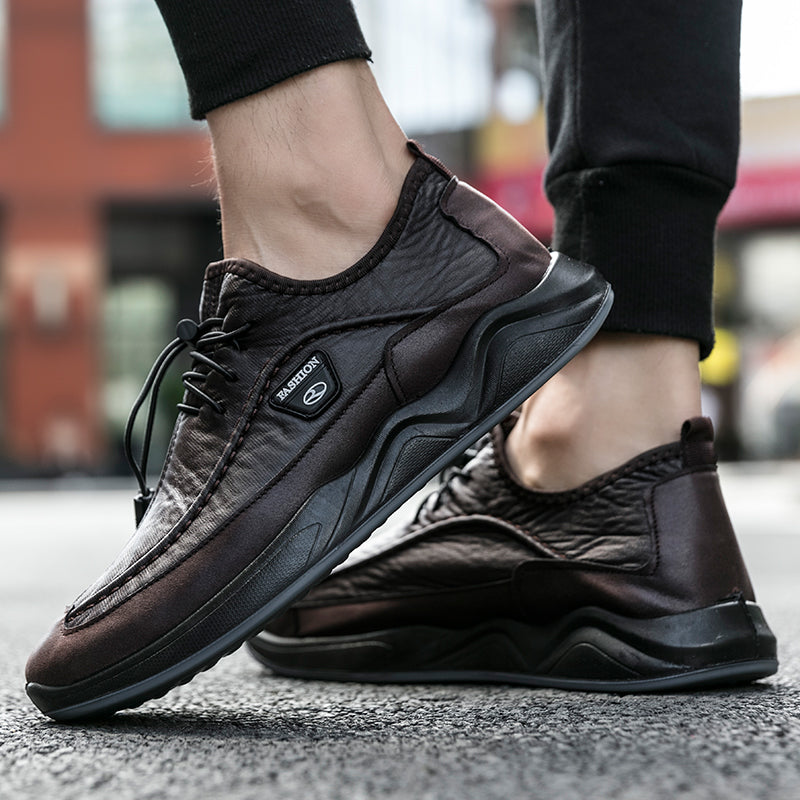 Joseph 6603 Men Lace-Up Non Slip Veins PU Outdoor casual shoes Work & Outdoor