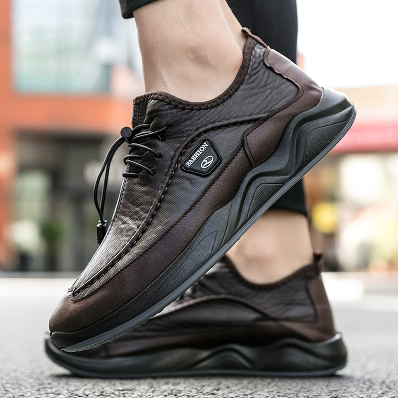 Joseph 6603 Men Lace-Up Non Slip Veins PU Outdoor casual shoes Work & Outdoor