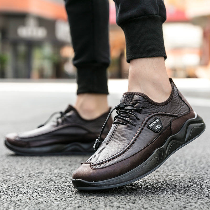 Joseph 6603 Men Lace-Up Non Slip Veins PU Outdoor casual shoes Work & Outdoor