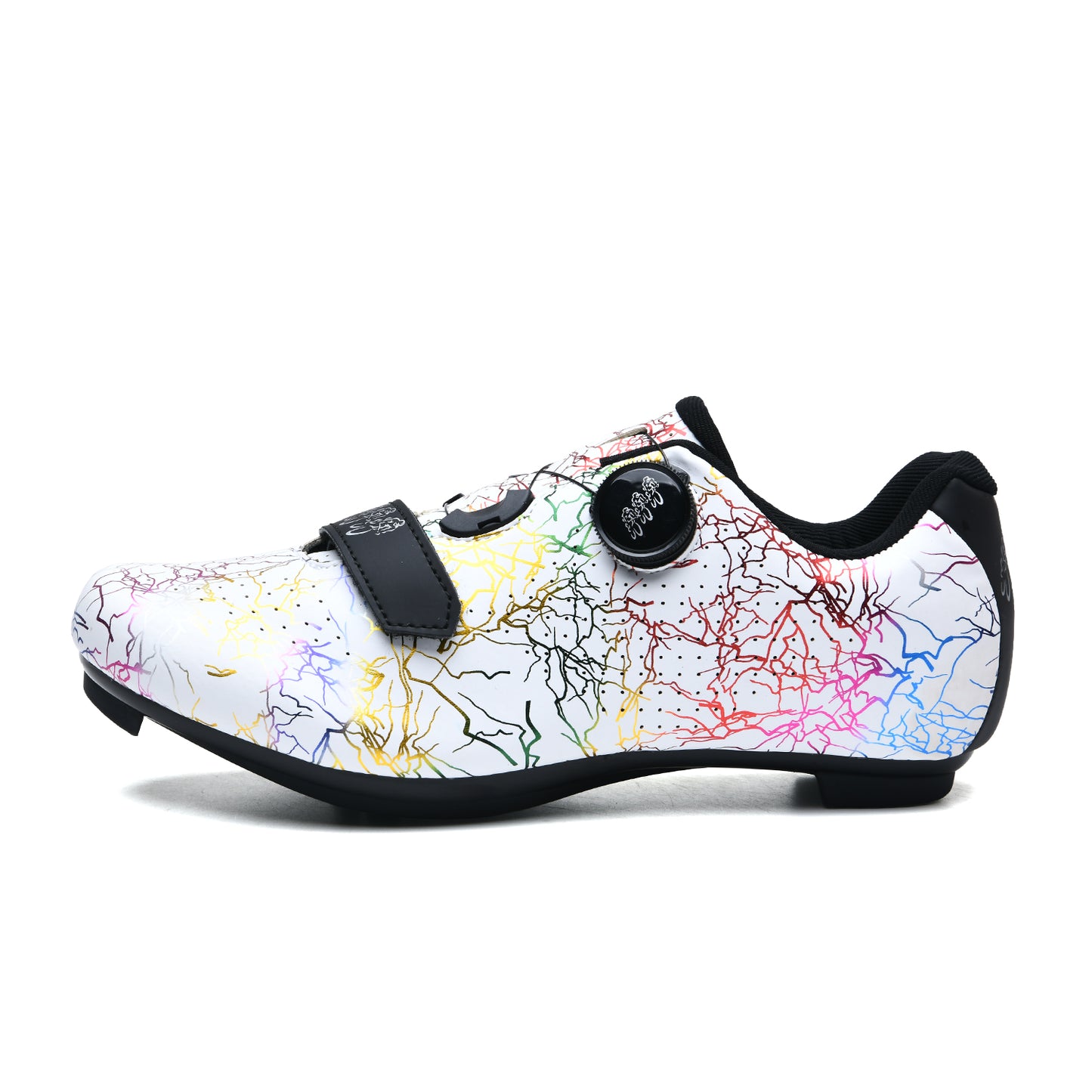 896-2 Self-locking Cycling Shoes Road Hard Soled Bicycle Unisex Shoes Самоблокирующиеся велосипедные туфли Шоссейные велосипедные туфли унисекс с жесткой подошвой