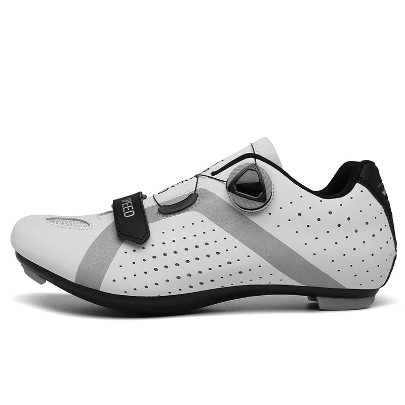 Q006 Professional Racing Road Cycling Shoes MTB Flat Ultralight Self-Locking Bike Cleat Shoes Breathable Профессиональная гоночная шоссейная велосипедная обувь MTB Flat Ultralight Self-Lock Bike Cleat Shoes Дышащая