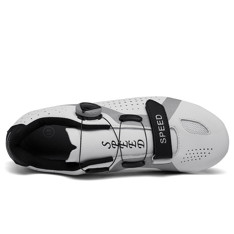 Q006 Professional Racing Road Cycling Shoes MTB Flat Ultralight Self-Locking Bike Cleat Shoes Breathable Профессиональная гоночная шоссейная велосипедная обувь MTB Flat Ultralight Self-Lock Bike Cleat Shoes Дышащая