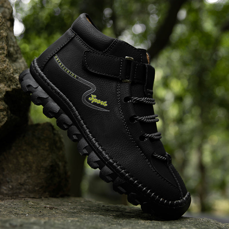 New Men's Ankle Boots Hand Stitching Western Boots Classic Fashion Men's Motorcycle Boots Outdoor Men's Work Boots Big Size12 Rachel 7008