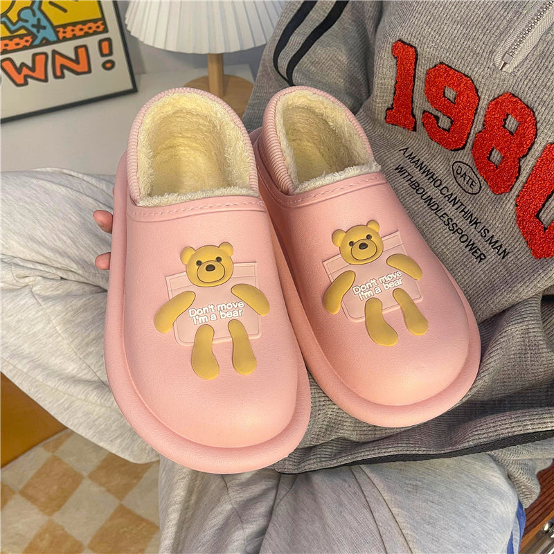 MAX2027 Fashion Fluffy Slippers Winter Warm Home Indoor Shoes Soft Cute Cartoon Модные тапочки, теплая домашняя обувь, мягкий милый мультяшный