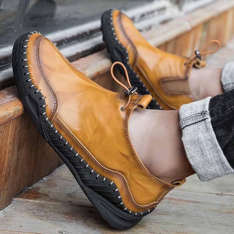 Joseph 5502 Men Hand Stitching Non Slip Veins Outdoor casual shoes Work & Outdoor
