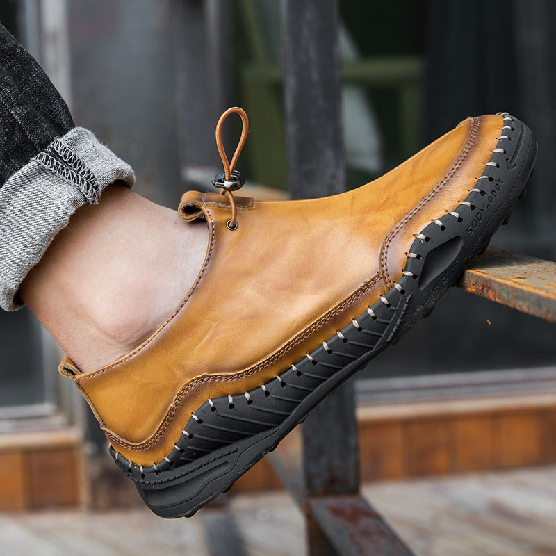 Joseph 5502 Men Hand Stitching Non Slip Veins Outdoor casual shoes Work & Outdoor