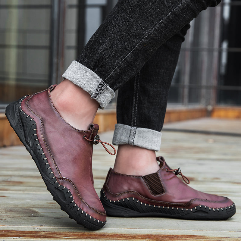 Joseph 5502 Men Hand Stitching Non Slip Veins Outdoor casual shoes Work & Outdoor