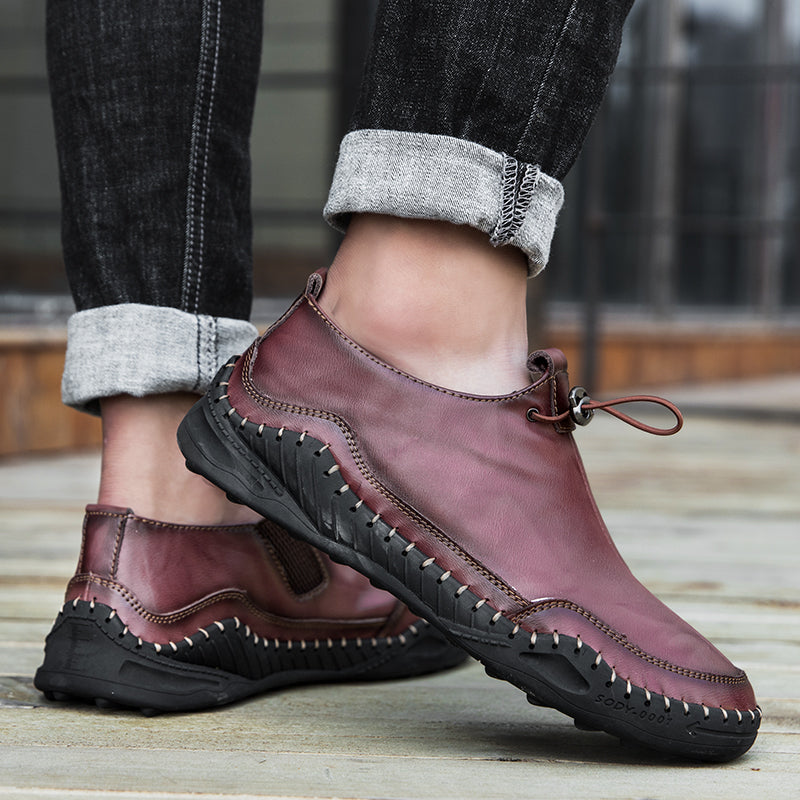 Joseph 5502 Men Hand Stitching Non Slip Veins Outdoor casual shoes Work & Outdoor