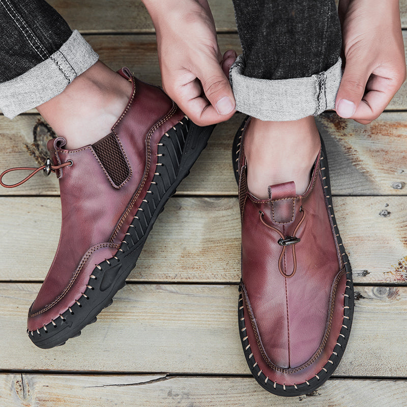 Joseph 5502 Men Hand Stitching Non Slip Veins Outdoor casual shoes Work & Outdoor