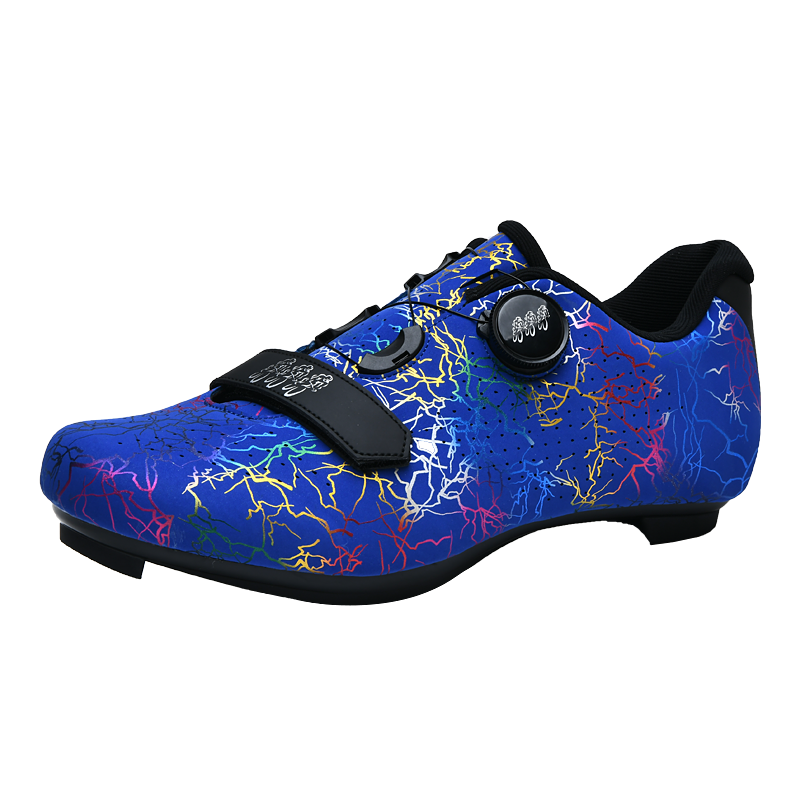 896-2 Self-locking Cycling Shoes Road Hard Soled Bicycle Unisex Shoes Самоблокирующиеся велосипедные туфли Шоссейные велосипедные туфли унисекс с жесткой подошвой