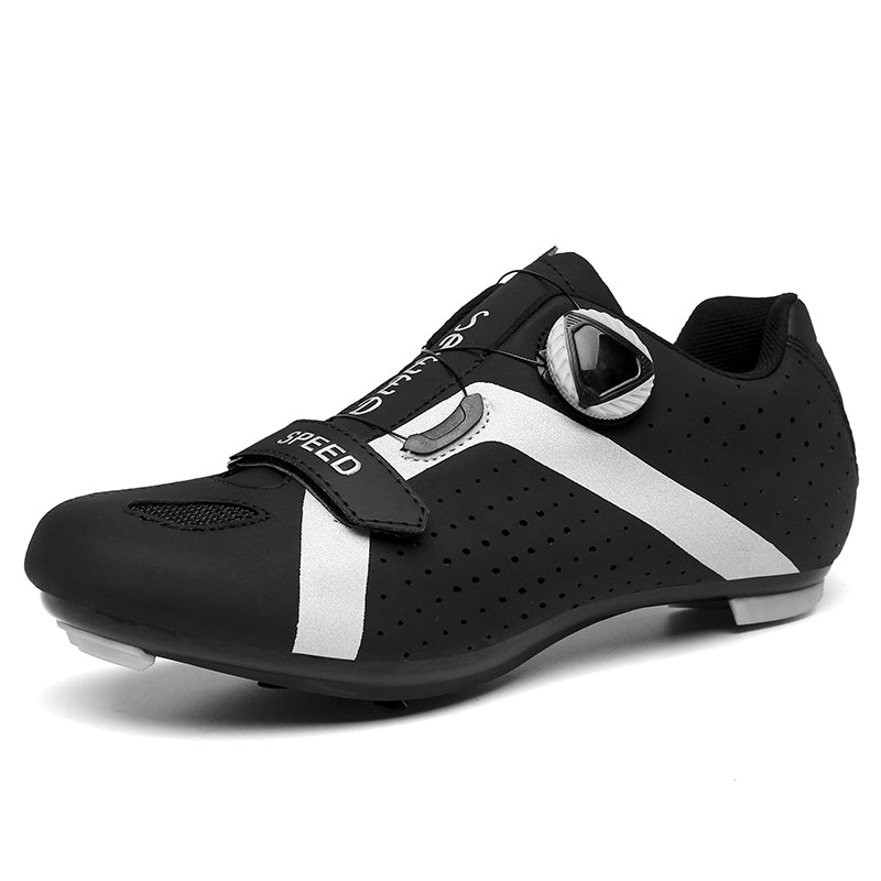 Q006 Professional Racing Road Cycling Shoes MTB Flat Ultralight Self-Locking Bike Cleat Shoes Breathable Профессиональная гоночная шоссейная велосипедная обувь MTB Flat Ultralight Self-Lock Bike Cleat Shoes Дышащая