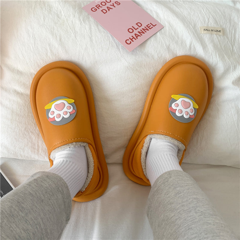 MAX0119-3Fashion Fluffy Slippers Winter Warm Home Indoor Shoes Soft Cute Cartoon Модные тапочки, теплая домашняя обувь, мягкий милый мультяшный