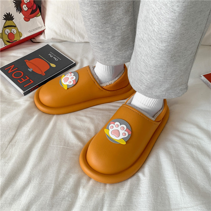 MAX0119-3Fashion Fluffy Slippers Winter Warm Home Indoor Shoes Soft Cute Cartoon Модные тапочки, теплая домашняя обувь, мягкий милый мультяшный