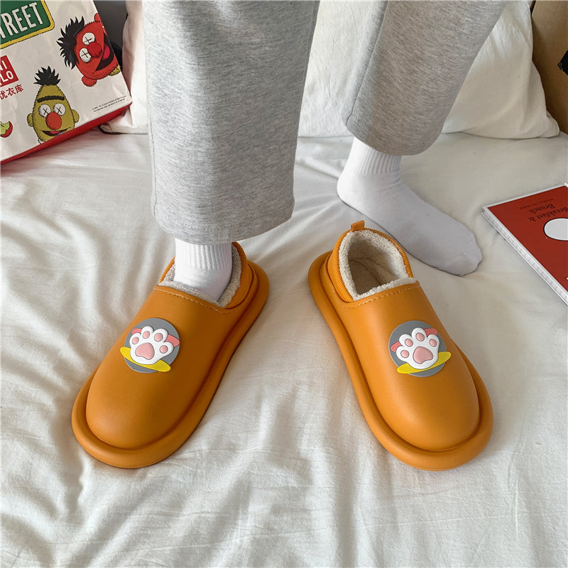 MAX0119-3Fashion Fluffy Slippers Winter Warm Home Indoor Shoes Soft Cute Cartoon Модные тапочки, теплая домашняя обувь, мягкий милый мультяшный