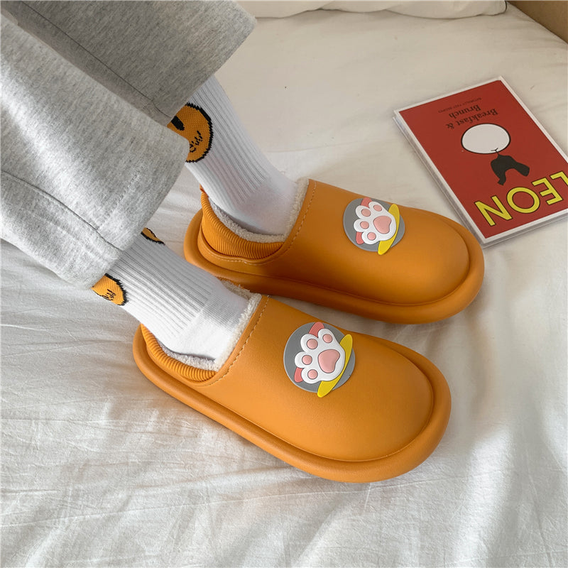MAX0119-3Fashion Fluffy Slippers Winter Warm Home Indoor Shoes Soft Cute Cartoon Модные тапочки, теплая домашняя обувь, мягкий милый мультяшный