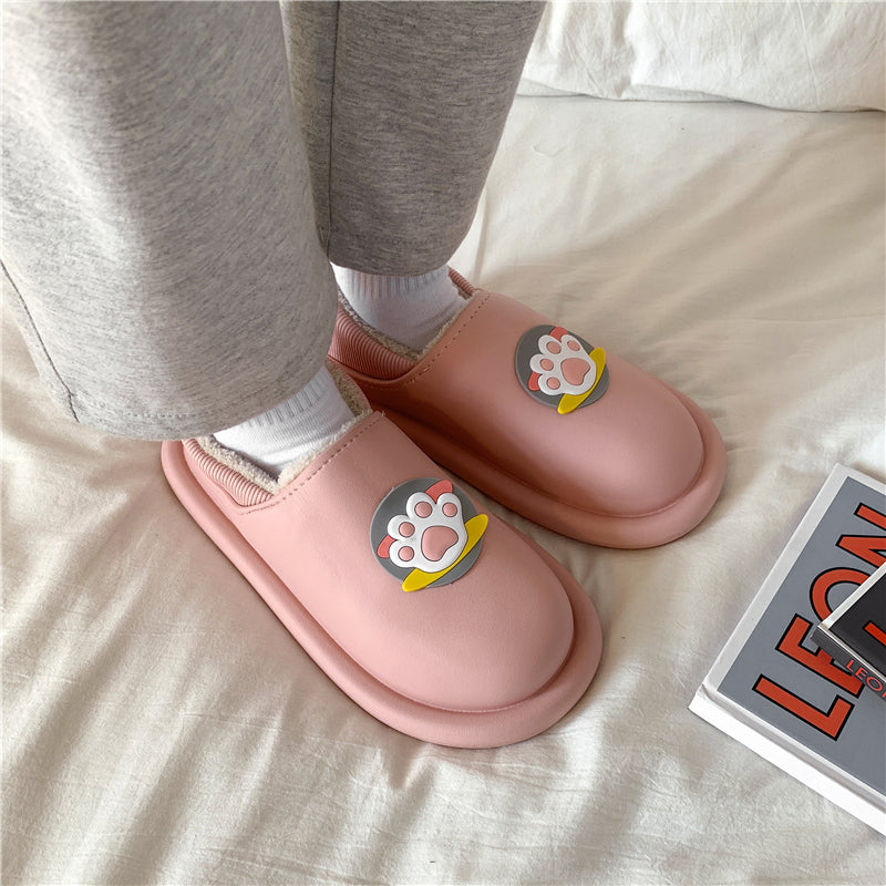 MAX0119-3Fashion Fluffy Slippers Winter Warm Home Indoor Shoes Soft Cute Cartoon Модные тапочки, теплая домашняя обувь, мягкий милый мультяшный