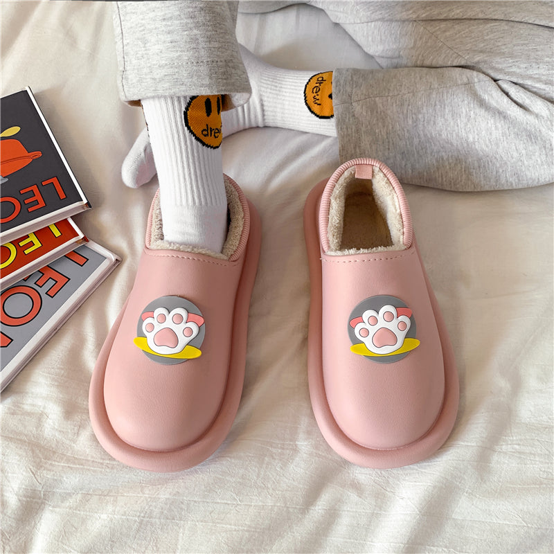 MAX0119-3Fashion Fluffy Slippers Winter Warm Home Indoor Shoes Soft Cute Cartoon Модные тапочки, теплая домашняя обувь, мягкий милый мультяшный
