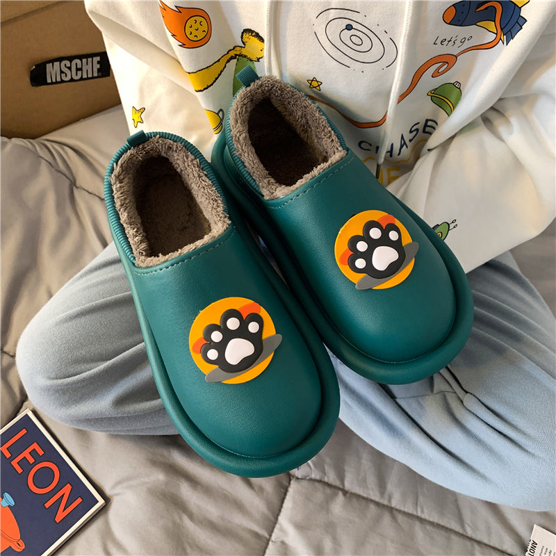 MAX0119-3Fashion Fluffy Slippers Winter Warm Home Indoor Shoes Soft Cute Cartoon Модные тапочки, теплая домашняя обувь, мягкий милый мультяшный