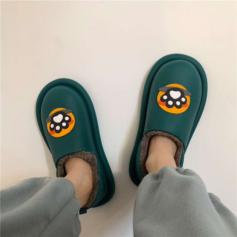 MAX0119-3Fashion Fluffy Slippers Winter Warm Home Indoor Shoes Soft Cute Cartoon Модные тапочки, теплая домашняя обувь, мягкий милый мультяшный