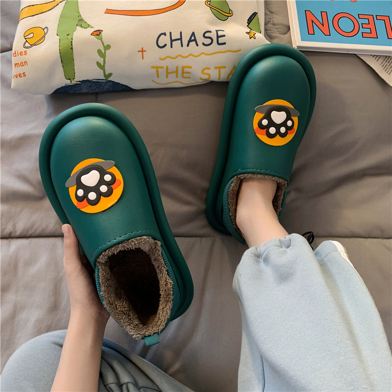 MAX0119-3Fashion Fluffy Slippers Winter Warm Home Indoor Shoes Soft Cute Cartoon Модные тапочки, теплая домашняя обувь, мягкий милый мультяшный