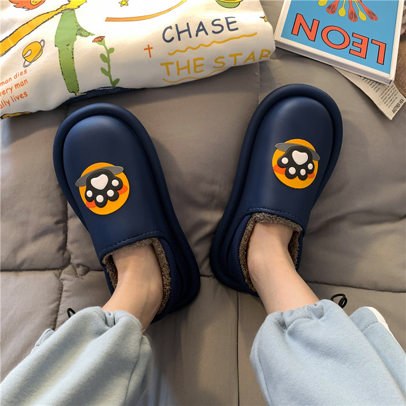 MAX0119-3Fashion Fluffy Slippers Winter Warm Home Indoor Shoes Soft Cute Cartoon Модные тапочки, теплая домашняя обувь, мягкий милый мультяшный