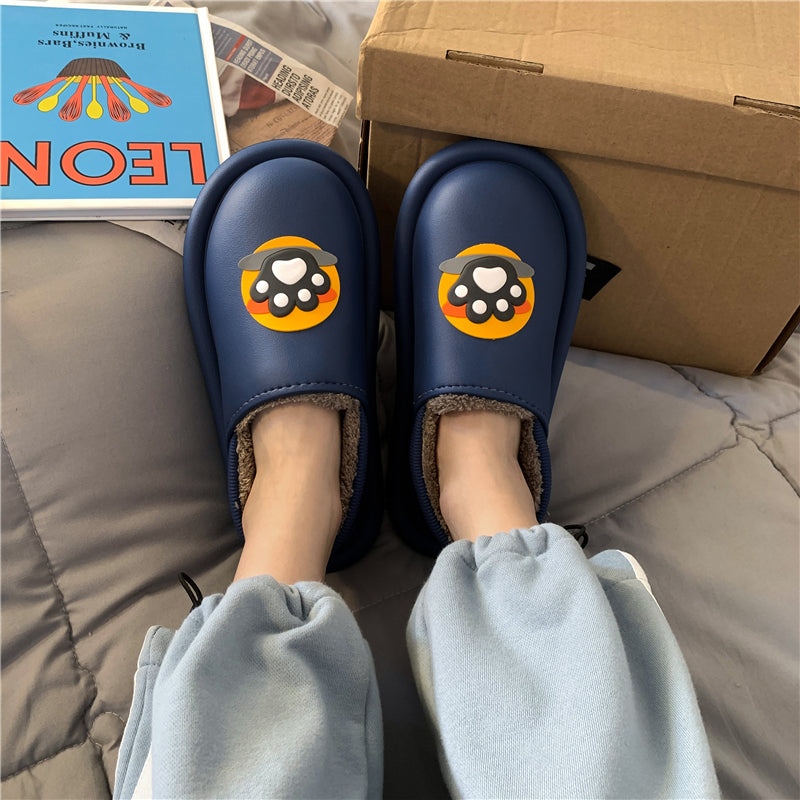 MAX0119-3Fashion Fluffy Slippers Winter Warm Home Indoor Shoes Soft Cute Cartoon Модные тапочки, теплая домашняя обувь, мягкий милый мультяшный