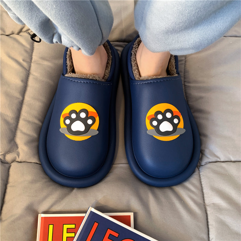 MAX0119-3Fashion Fluffy Slippers Winter Warm Home Indoor Shoes Soft Cute Cartoon Модные тапочки, теплая домашняя обувь, мягкий милый мультяшный