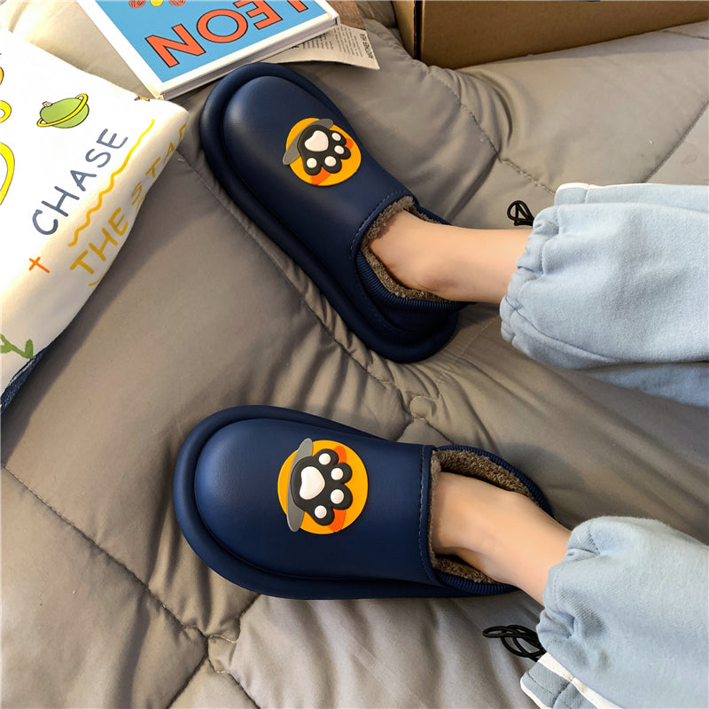 MAX0119-3Fashion Fluffy Slippers Winter Warm Home Indoor Shoes Soft Cute Cartoon Модные тапочки, теплая домашняя обувь, мягкий милый мультяшный
