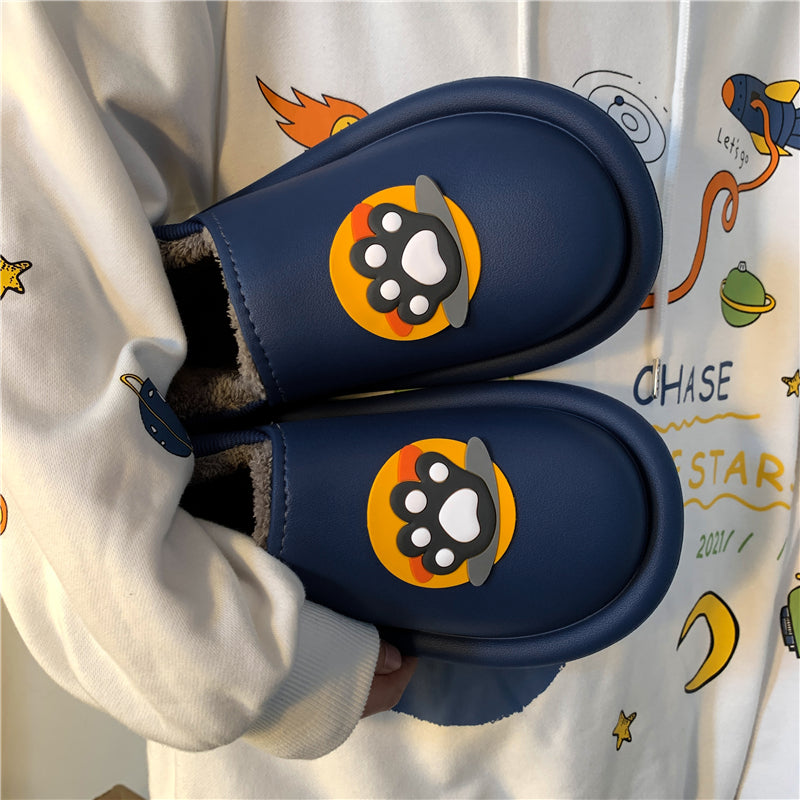 MAX0119-3Fashion Fluffy Slippers Winter Warm Home Indoor Shoes Soft Cute Cartoon Модные тапочки, теплая домашняя обувь, мягкий милый мультяшный