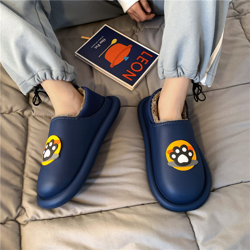 MAX0119-3Fashion Fluffy Slippers Winter Warm Home Indoor Shoes Soft Cute Cartoon Модные тапочки, теплая домашняя обувь, мягкий милый мультяшный