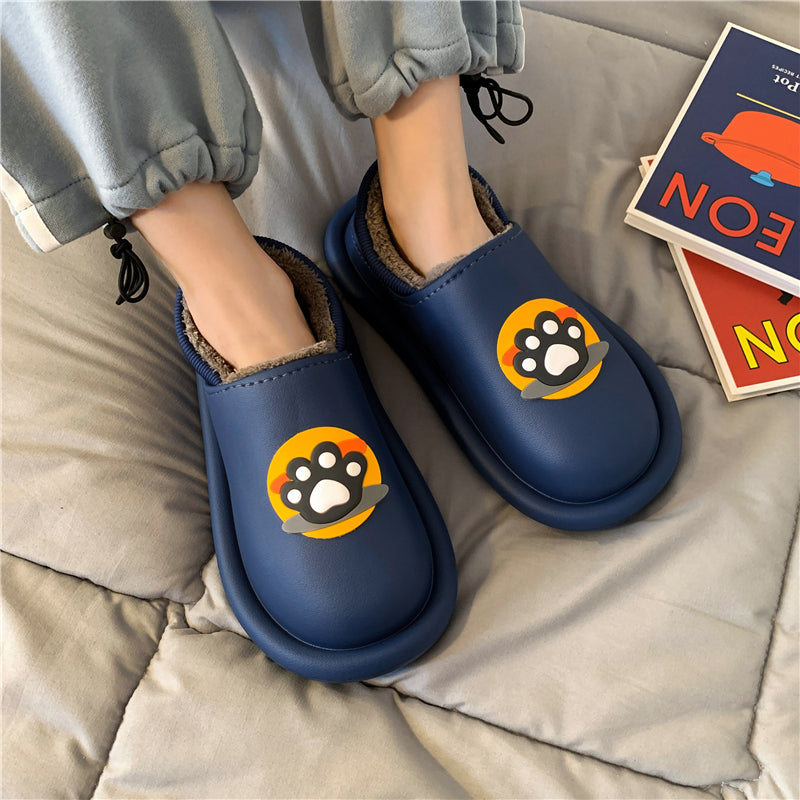 MAX0119-3Fashion Fluffy Slippers Winter Warm Home Indoor Shoes Soft Cute Cartoon Модные тапочки, теплая домашняя обувь, мягкий милый мультяшный