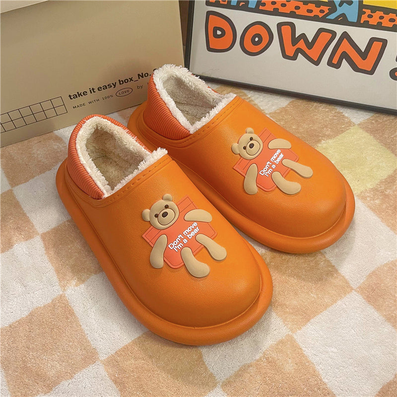 MAX2027 Fashion Fluffy Slippers Winter Warm Home Indoor Shoes Soft Cute Cartoon Модные тапочки, теплая домашняя обувь, мягкий милый мультяшный