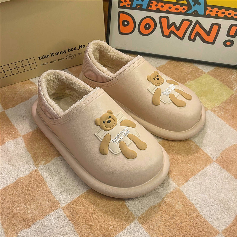 MAX2027 Fashion Fluffy Slippers Winter Warm Home Indoor Shoes Soft Cute Cartoon Модные тапочки, теплая домашняя обувь, мягкий милый мультяшный