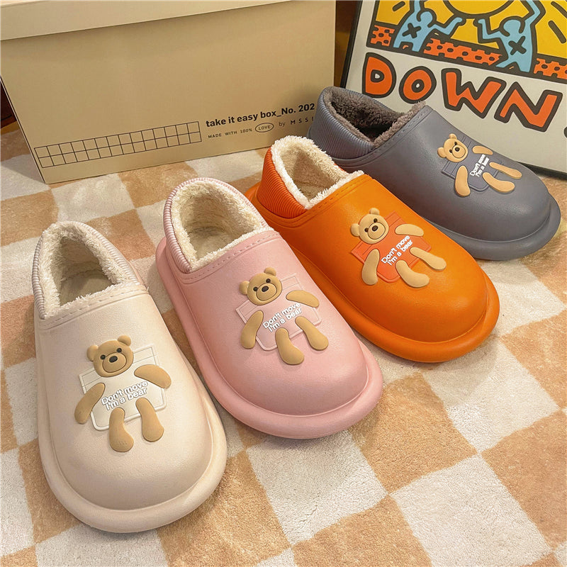 MAX2027 Fashion Fluffy Slippers Winter Warm Home Indoor Shoes Soft Cute Cartoon Модные тапочки, теплая домашняя обувь, мягкий милый мультяшный