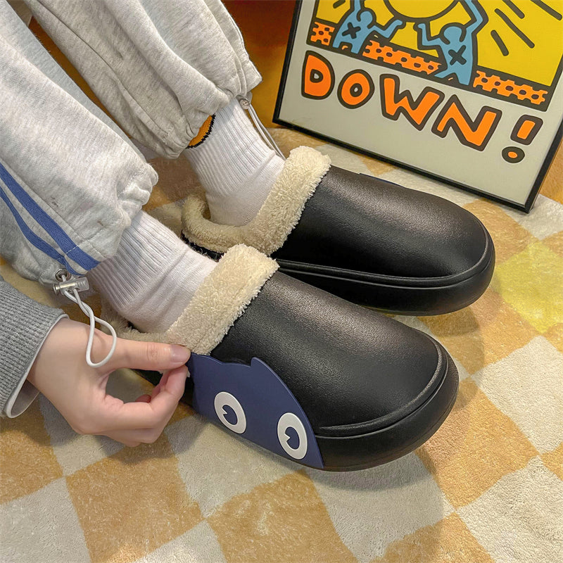 MAX0148-1 Fashion Fluffy Slippers Winter Warm Home Indoor Shoes Soft Cute Cartoon Модные тапочки, теплая домашняя обувь, мягкий милый мультяшный