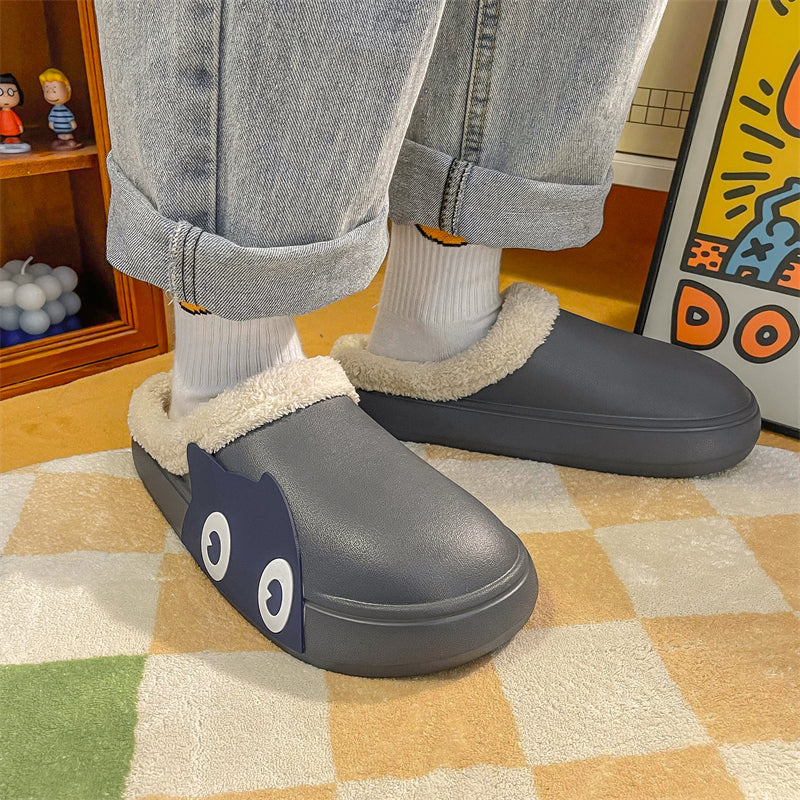 MAX0148-1 Fashion Fluffy Slippers Winter Warm Home Indoor Shoes Soft Cute Cartoon Модные тапочки, теплая домашняя обувь, мягкий милый мультяшный