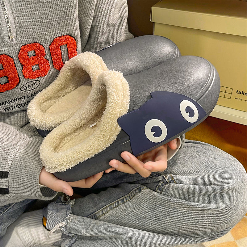 MAX0148-1 Fashion Fluffy Slippers Winter Warm Home Indoor Shoes Soft Cute Cartoon Модные тапочки, теплая домашняя обувь, мягкий милый мультяшный