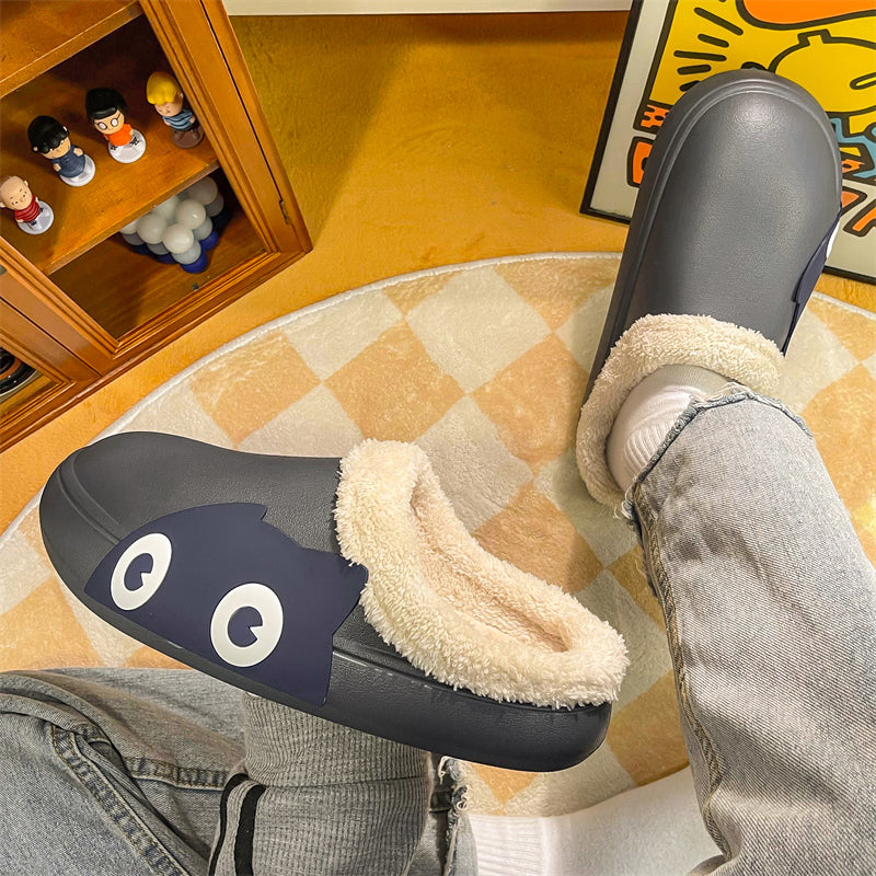 MAX0148-1 Fashion Fluffy Slippers Winter Warm Home Indoor Shoes Soft Cute Cartoon Модные тапочки, теплая домашняя обувь, мягкий милый мультяшный