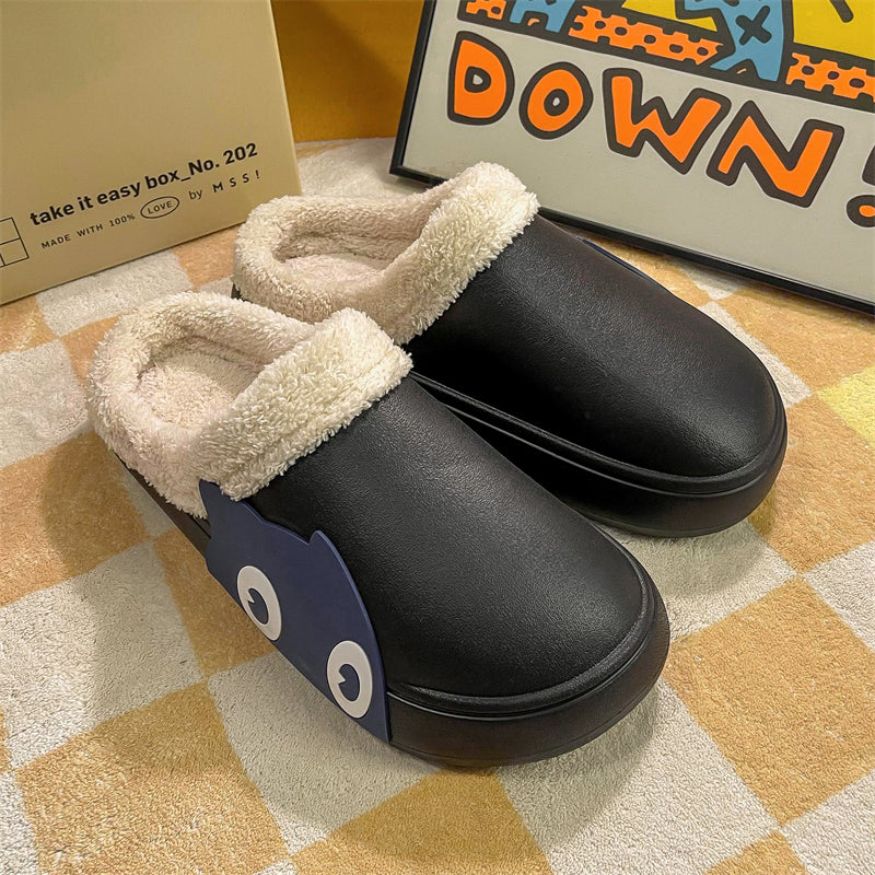 MAX0148-1 Fashion Fluffy Slippers Winter Warm Home Indoor Shoes Soft Cute Cartoon Модные тапочки, теплая домашняя обувь, мягкий милый мультяшный