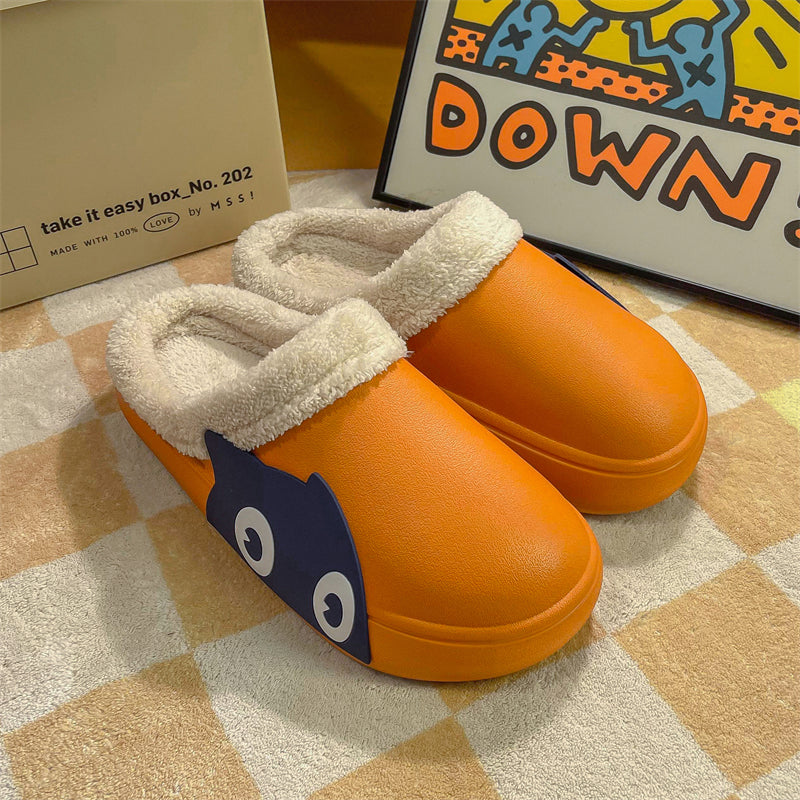 MAX0148-1 Fashion Fluffy Slippers Winter Warm Home Indoor Shoes Soft Cute Cartoon Модные тапочки, теплая домашняя обувь, мягкий милый мультяшный