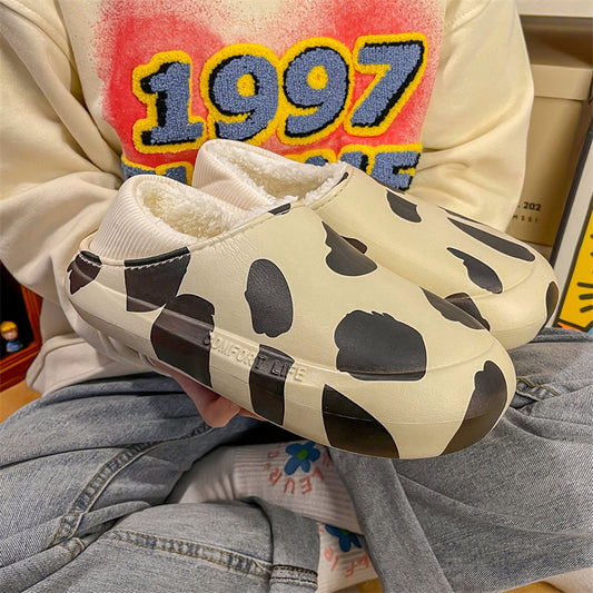 Max0213-1 Fashion Fluffy Slippers Winter Warm Home Indoor Shoes Soft Cute Cartoon Модные тапочки, теплая домашняя обувь, мягкий милый мультяшный