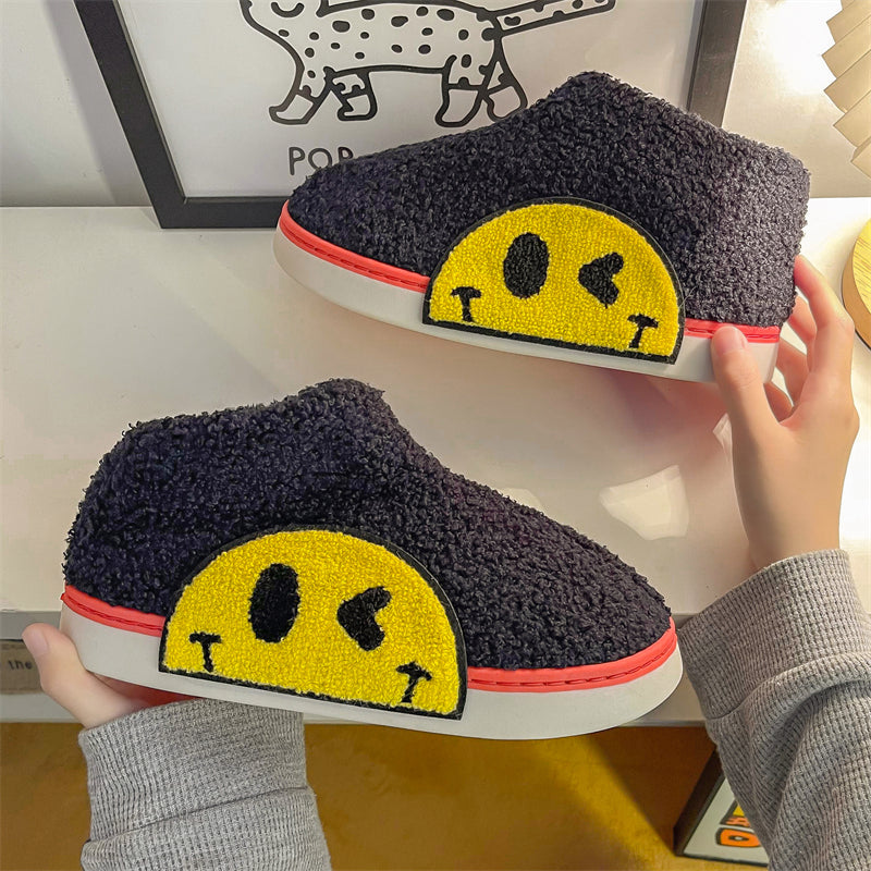 MAX0193 Fashion Fluffy Slippers Winter Warm Home Indoor Shoes Soft Cute Cartoon Модные тапочки, теплая домашняя обувь, мягкий милый мультяшный