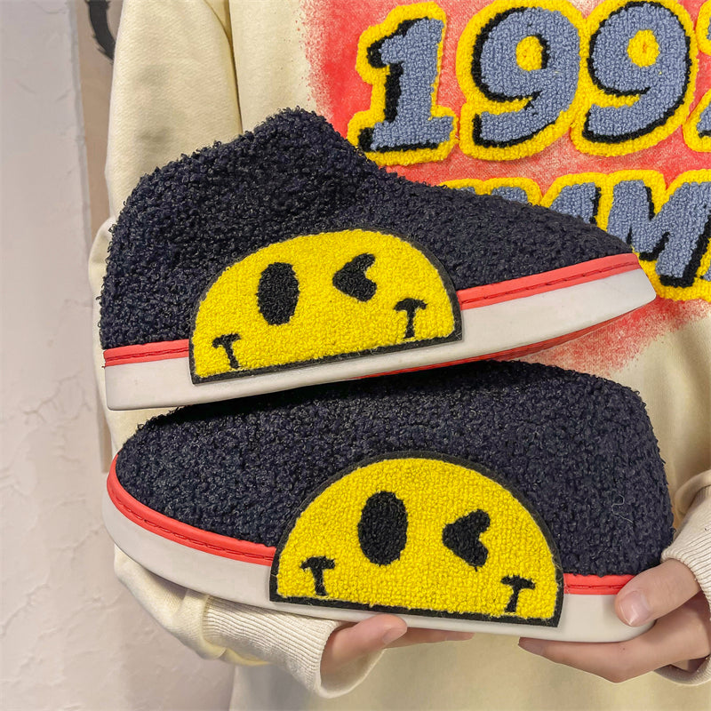MAX0193 Fashion Fluffy Slippers Winter Warm Home Indoor Shoes Soft Cute Cartoon Модные тапочки, теплая домашняя обувь, мягкий милый мультяшный
