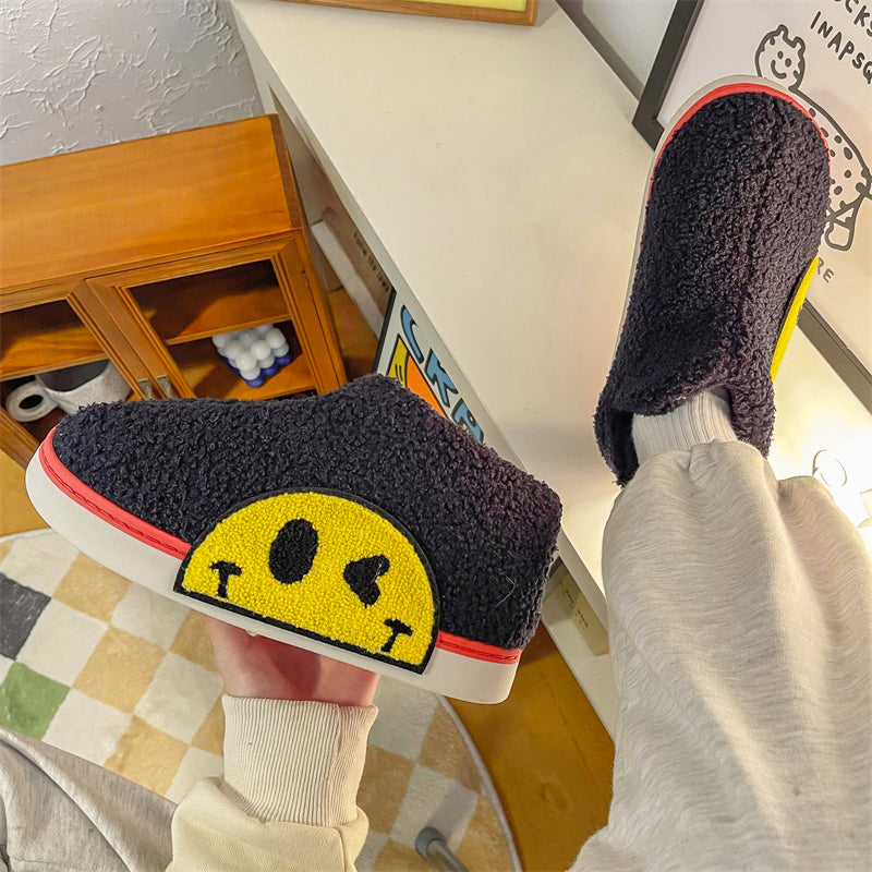 MAX0193 Fashion Fluffy Slippers Winter Warm Home Indoor Shoes Soft Cute Cartoon Модные тапочки, теплая домашняя обувь, мягкий милый мультяшный