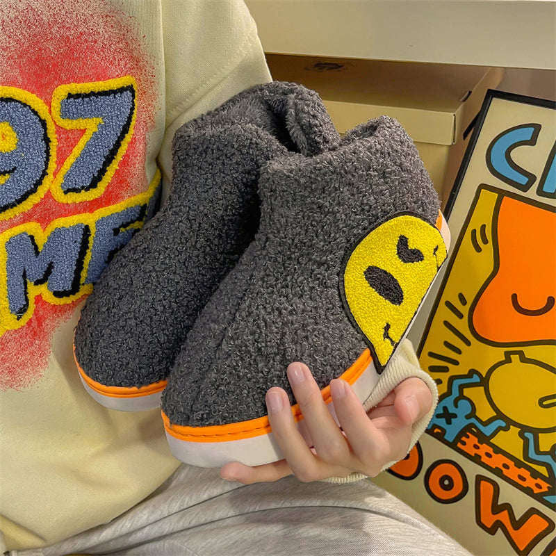 MAX0193 Fashion Fluffy Slippers Winter Warm Home Indoor Shoes Soft Cute Cartoon Модные тапочки, теплая домашняя обувь, мягкий милый мультяшный