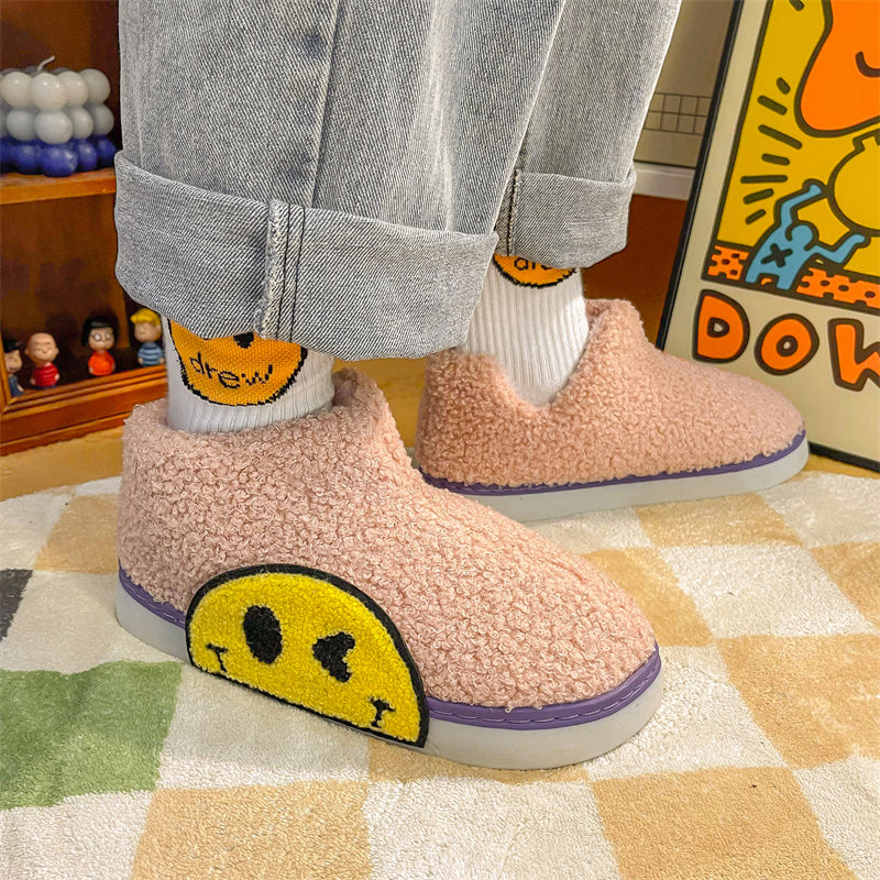 MAX0193 Fashion Fluffy Slippers Winter Warm Home Indoor Shoes Soft Cute Cartoon Модные тапочки, теплая домашняя обувь, мягкий милый мультяшный