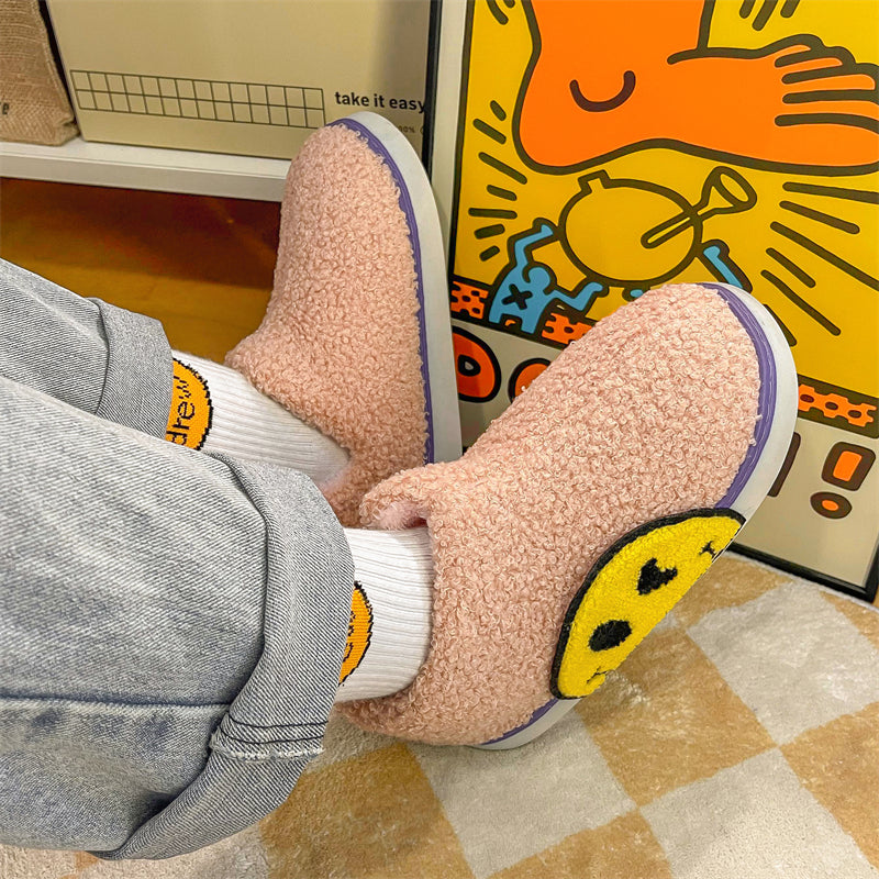 MAX0193 Fashion Fluffy Slippers Winter Warm Home Indoor Shoes Soft Cute Cartoon Модные тапочки, теплая домашняя обувь, мягкий милый мультяшный