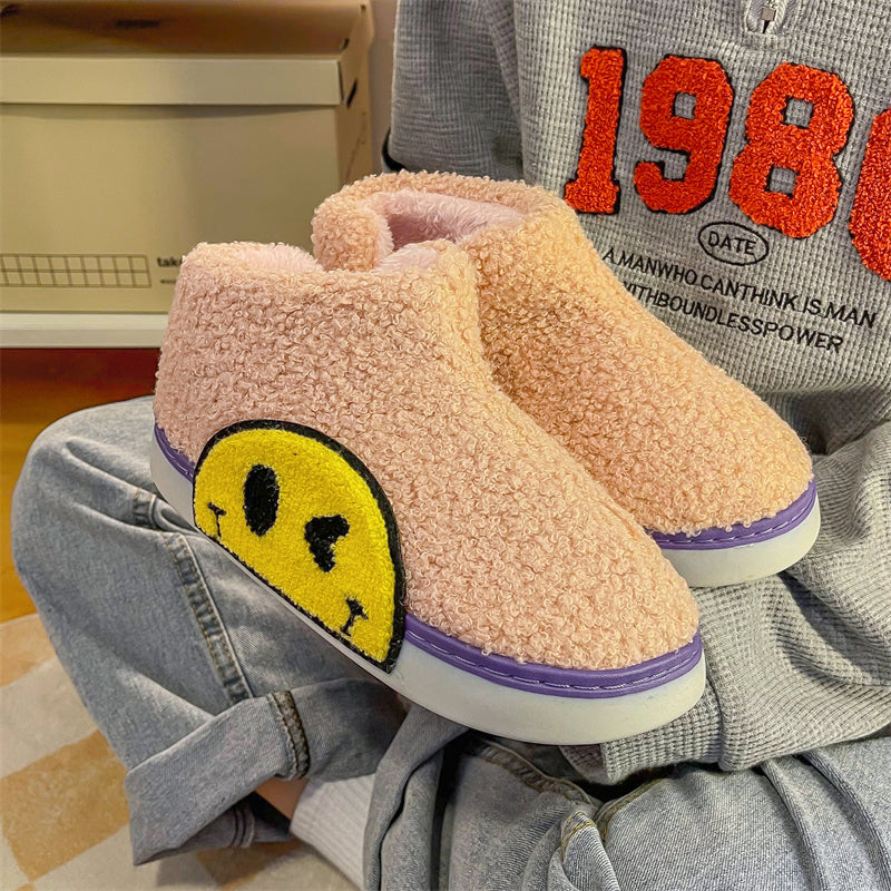 MAX0193 Fashion Fluffy Slippers Winter Warm Home Indoor Shoes Soft Cute Cartoon Модные тапочки, теплая домашняя обувь, мягкий милый мультяшный