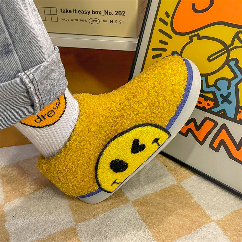 MAX0193 Fashion Fluffy Slippers Winter Warm Home Indoor Shoes Soft Cute Cartoon Модные тапочки, теплая домашняя обувь, мягкий милый мультяшный